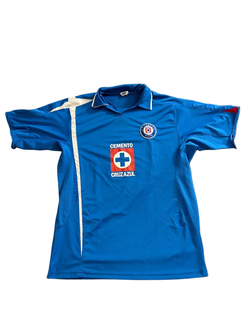 Cruz Azul Mexico Soccer Jersey Blue Futbol Shirt Unisex Large Vintage - Picture 2 of 8